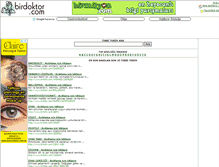 Tablet Screenshot of birdoktor.com